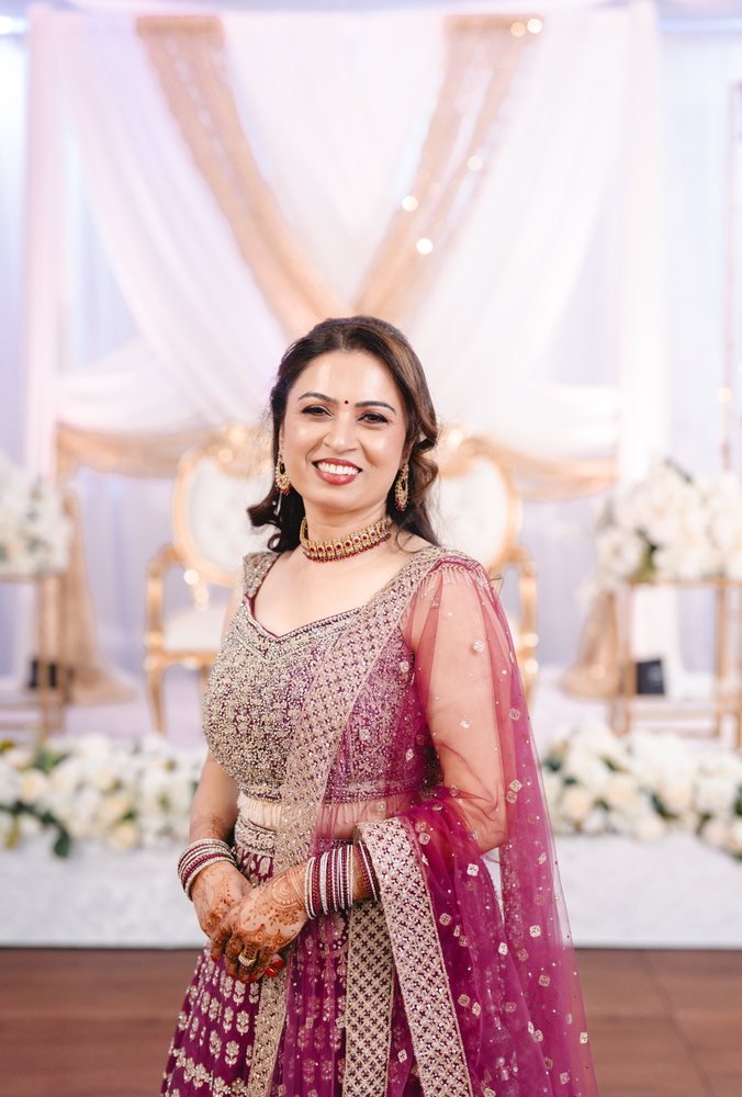 Event glam makeup look