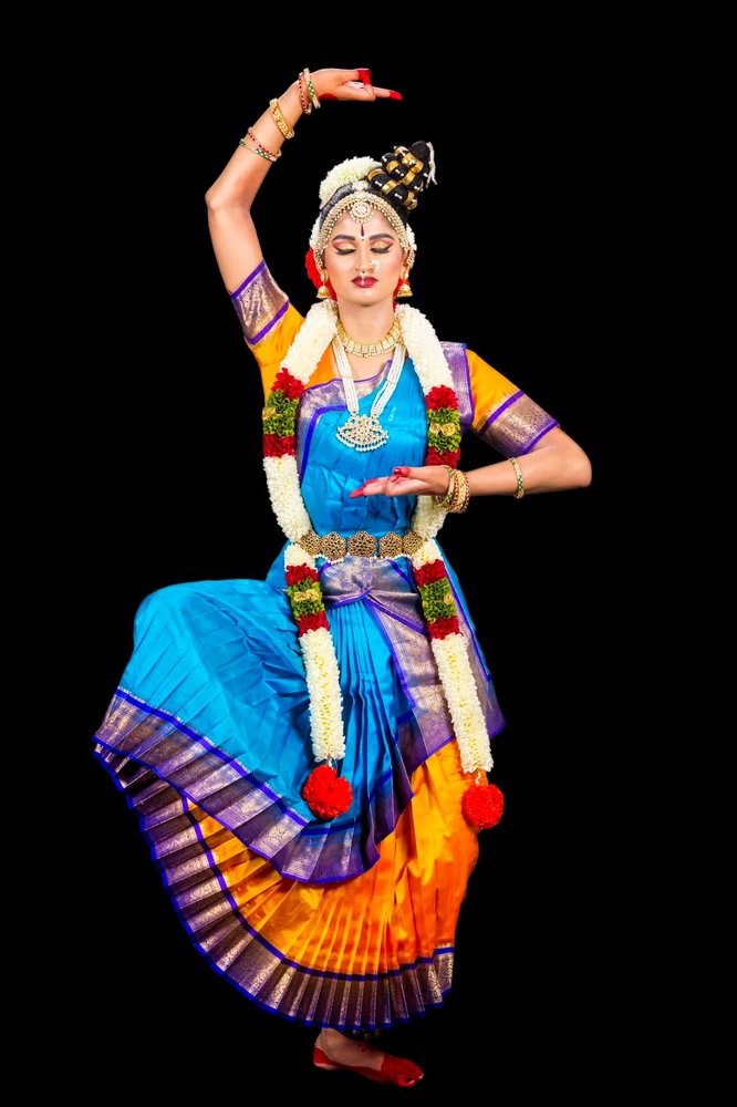 Classical dance makeup and costume