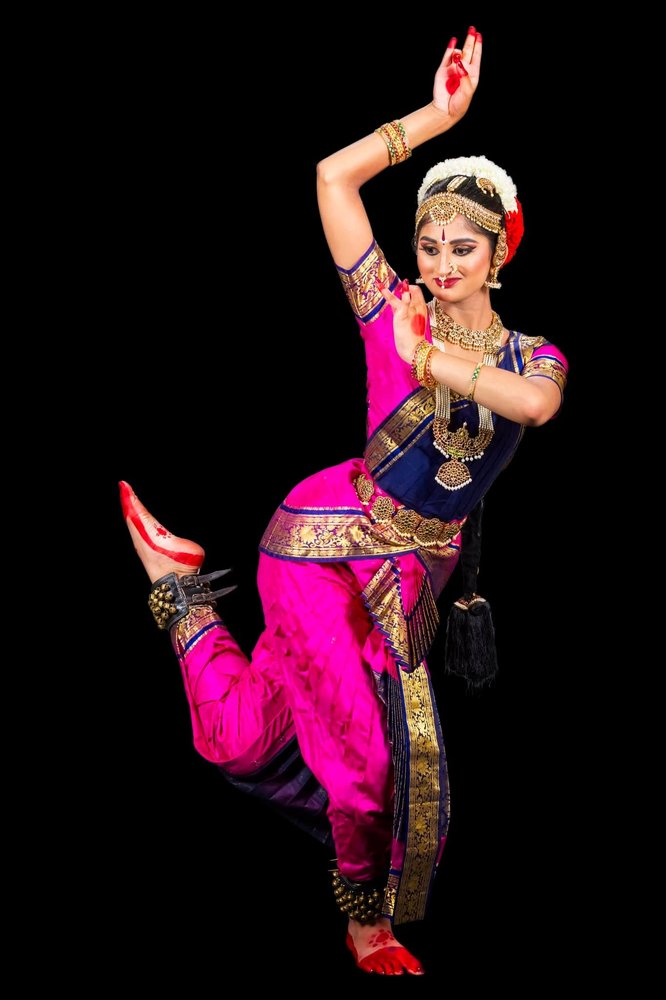 Classical dance performance makeup